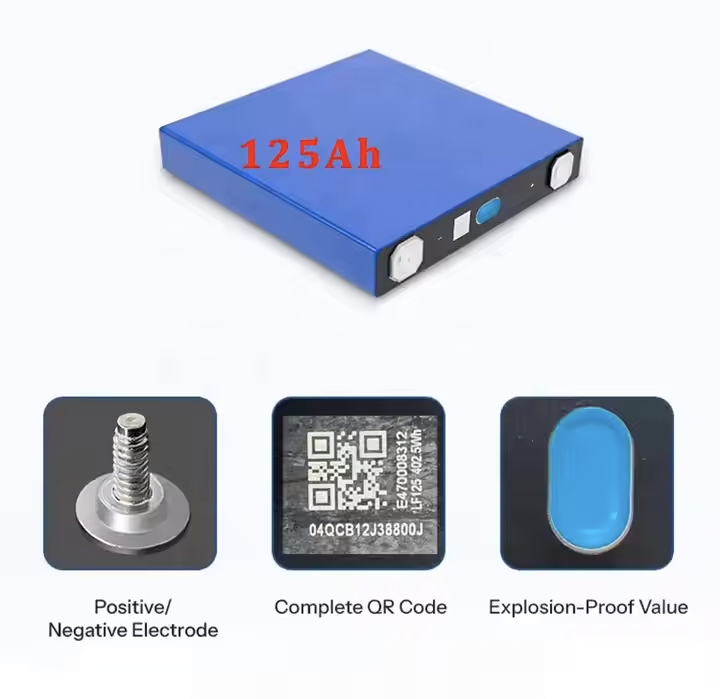 EVE 125Ah LiFePO4 Cell Details