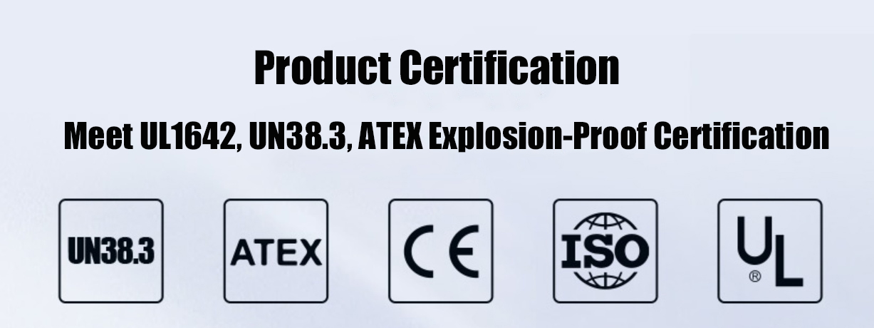 EVE Li-SOCl2 Battery Product Certification