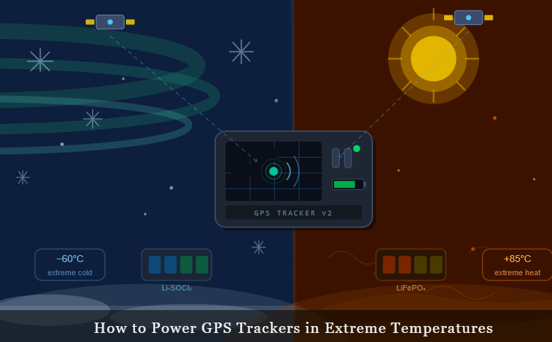 How to Power GPS Trackers in Extreme Temperatures